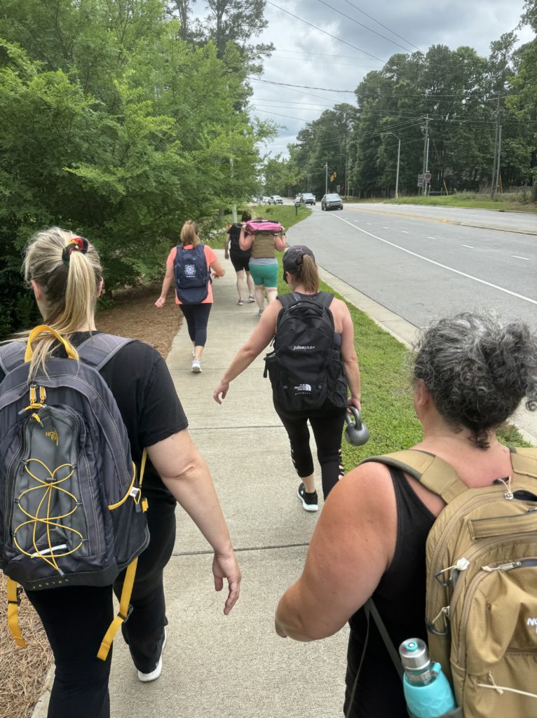 rucking women training cycle virtual